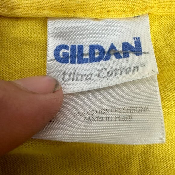 Sturgeon Point Lighthouse T-Shirt Gildan Ultra Cotton Size L Yellow - Picture 3 of 6